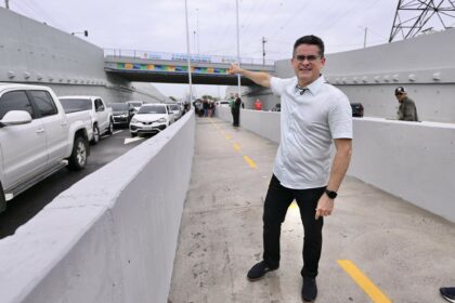 Prefeitura inaugura complexo viário e renova Passe Livre