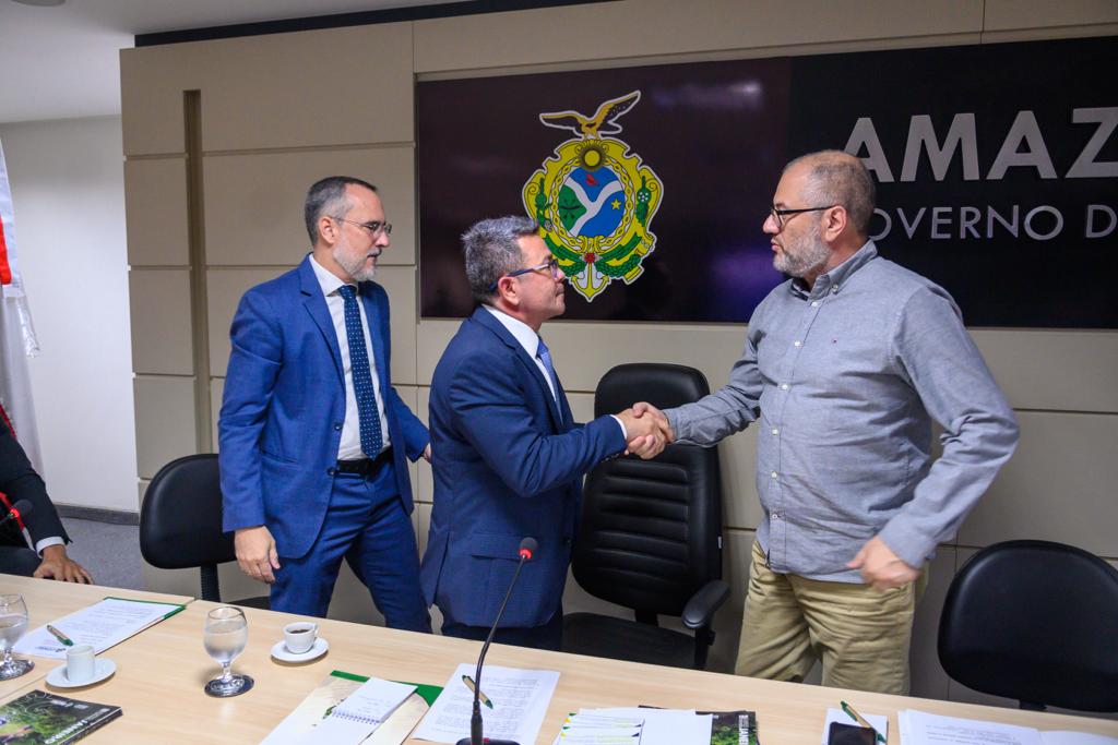 Em encontro nacional de gestores, governador em exercício Tadeu de Souza destaca avanços do sistema prisional no Amazonas