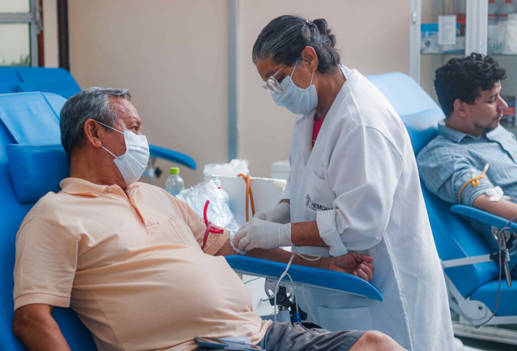Levantamento aponta faixa etária com maior número de doadores de sangue no Amazonas