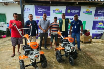 Em Manaquiri, Idam entrega mais de R$ 179 mil em implementos agrícolas a produtores rurais