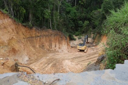 Prefeitura de Manaus inicia obra de contenção em erosão