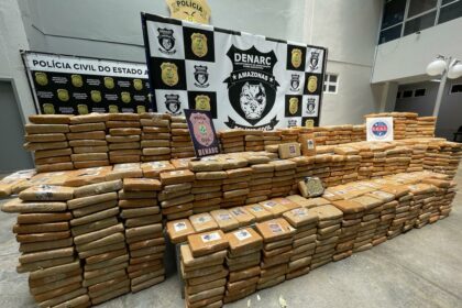 Polícia Civil do Amazonas apreendeu mais de 12 toneladas de drogas em 2023, avaliadas em R$ 167 milhões