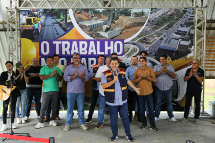 Prefeitura de Manaus inicia pavimentação no ramal do Ipiranga