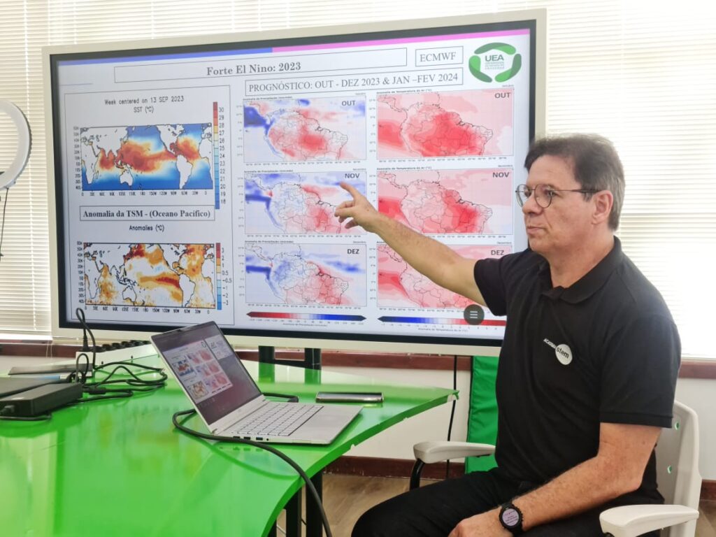 Período de chuvas só normaliza a partir de fevereiro, segundo previsão do Laboratório Climático da UEA