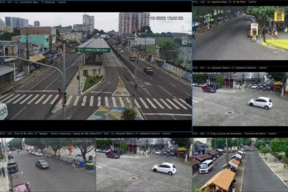 Centro ganha reforço na segurança com apoio de câmeras de videomonitoramento