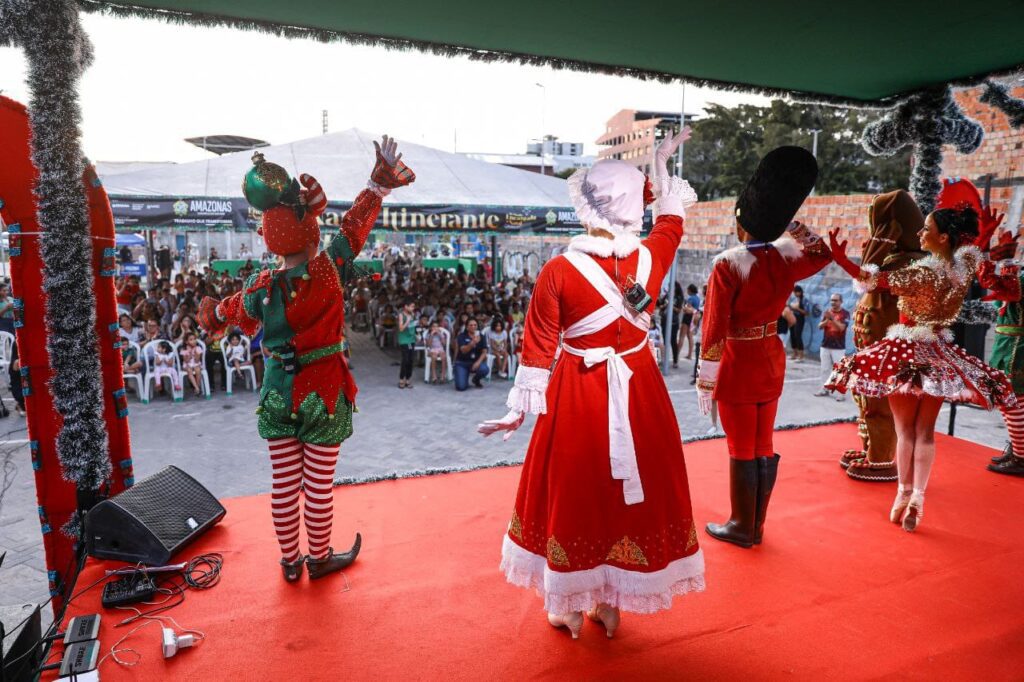 Natal Itinerante vai ao Lírio do Vale e se despede no Largo de São Sebastião
