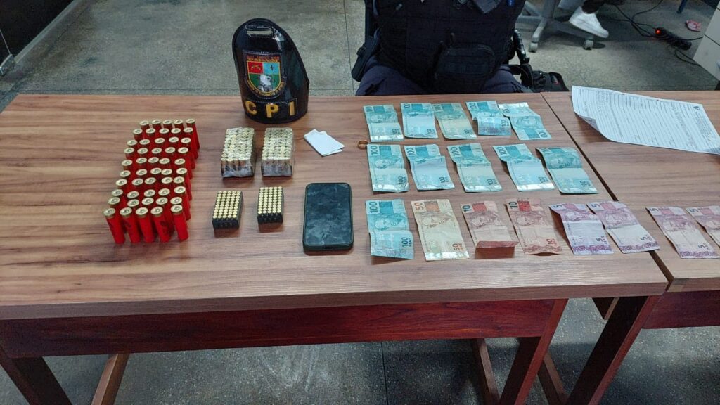 Operação Paz: Homem é preso em posse de 250 munições em Tabatinga