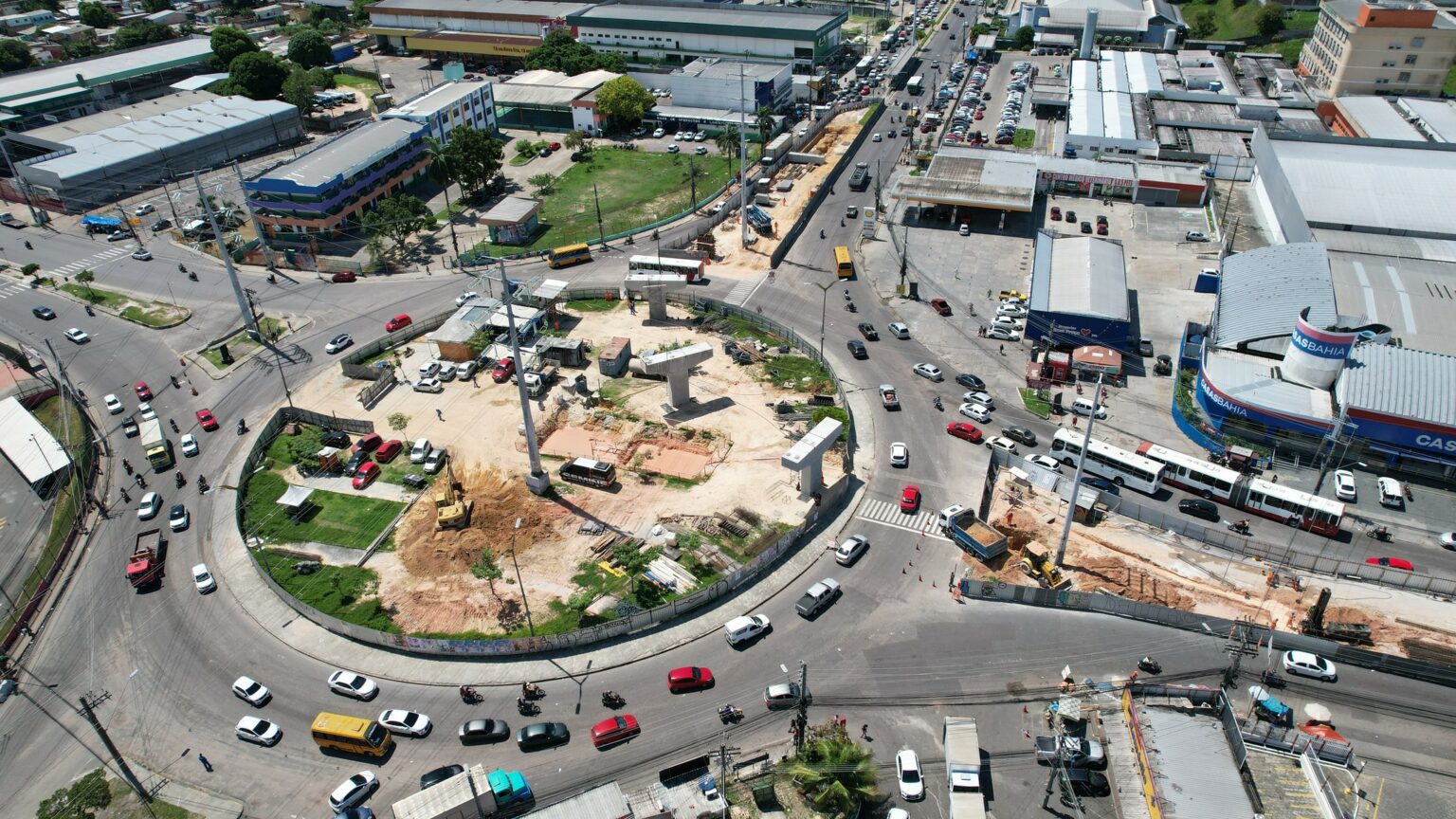 Prefeitura amplia frente de obras do complexo viário Rei Pelé