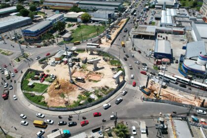 Prefeitura amplia frente de obras do complexo viário Rei Pelé