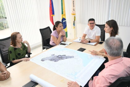 Prefeito recebe comitiva do Programa das Nações Unidas para o Meio Ambiente da ONU
