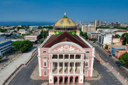 Manaus é a terceira capital do Brasil na preferência de turistas estrangeiros em 2024, aponta Embratur