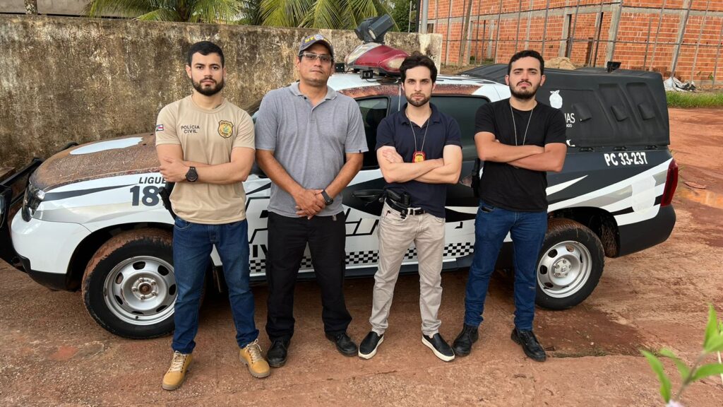PC-AM e Polícia Civil do Mato Grosso prendem homem procurado por duplo homicídio e homicídio tentado