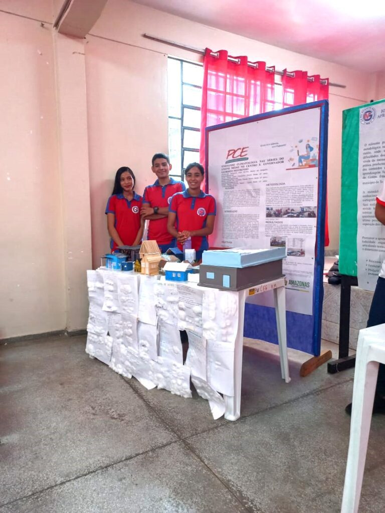 Em Tefé, ensino do clima e tempo é levado de forma lúdica em projeto apoiado pelo Governo do Amazonas