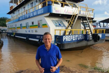 Pauini recebe UBS Fluvial reformada com recurso de emenda de Adjuto Afonso