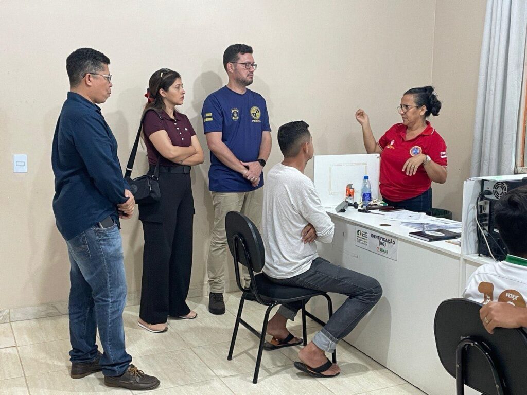 Equipe do Instituto de Identificação visita posto de atendimento no município de Rio Preto da Eva