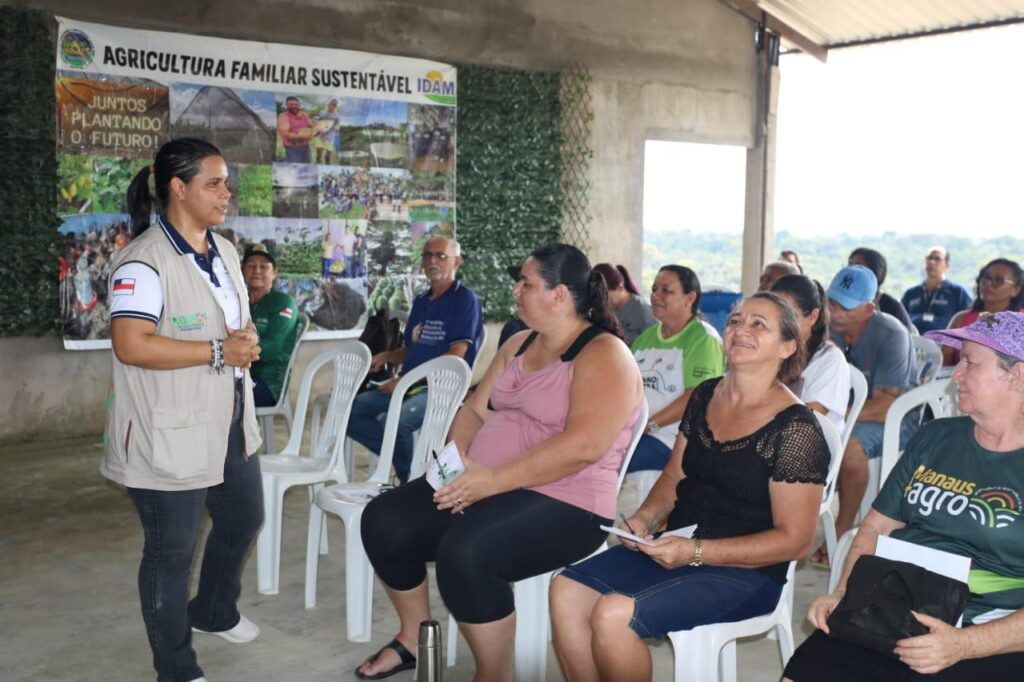 Núcleo de Cooperativismo e Associativismo do Setor Primário da Sepror capacita produtores rurais da zona rural de Manaus
