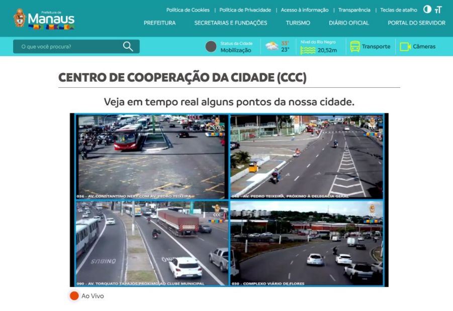 Acompanhe ao vivo: