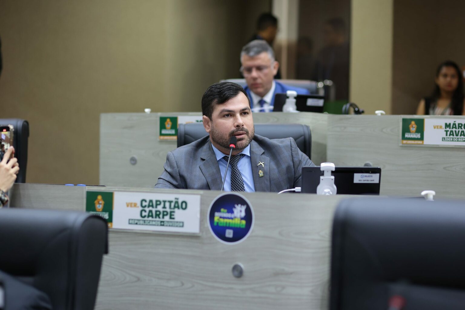 De autoria de Capitão Carpê, CMM aprova Moção de Repúdio contra declarações do presidente da República