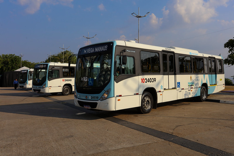 Prefeitura apresenta redução de roubos nos ônibus em Manaus