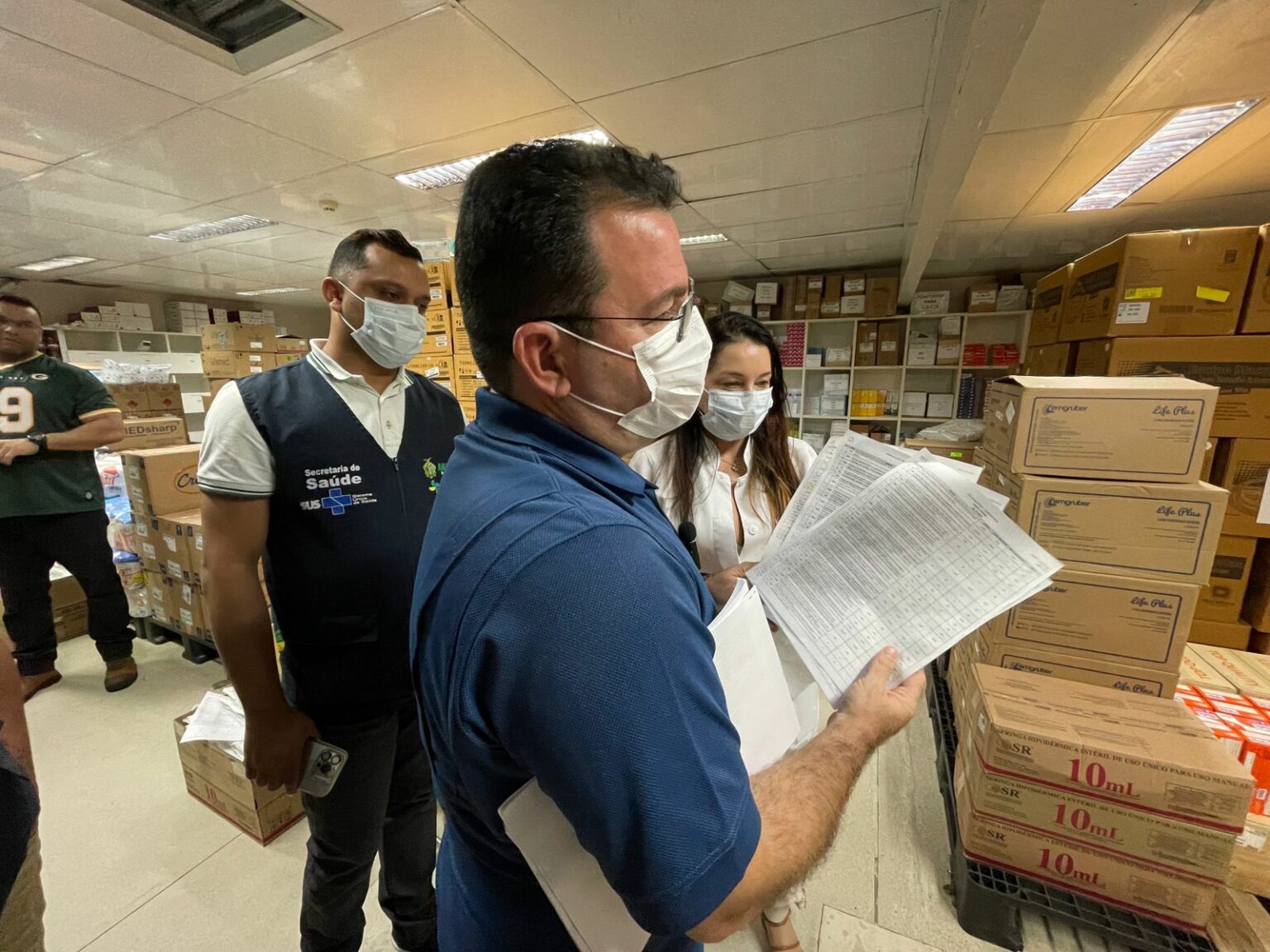 Em fiscalização no HPS 28 de Agosto, deputado Wilker Barreto constata que a saúde só piorou desde a sua última inspeção em setembro do ano passado