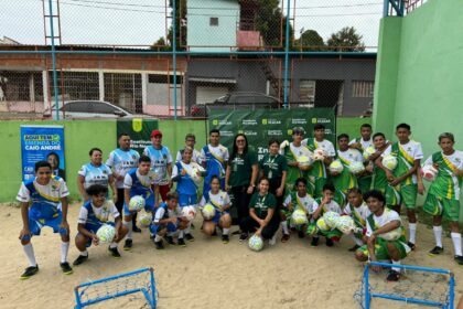 Com emenda parlamentar de Caio André, projetos das zonas norte e leste recebem material esportivo