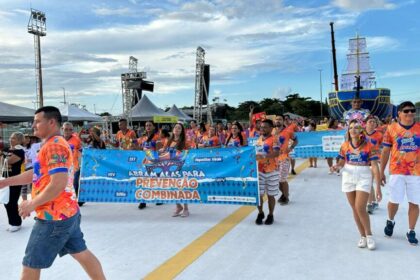 Carnaval na Floresta: Saúde combina folia com prevenção a doenças no Sambódromo de Manaus