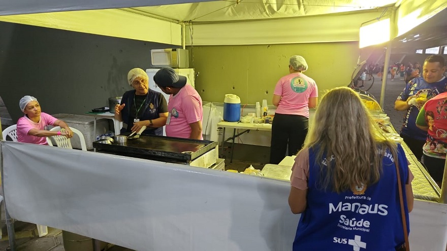 Prefeitura monitora segurança sanitária no Sambódromo
