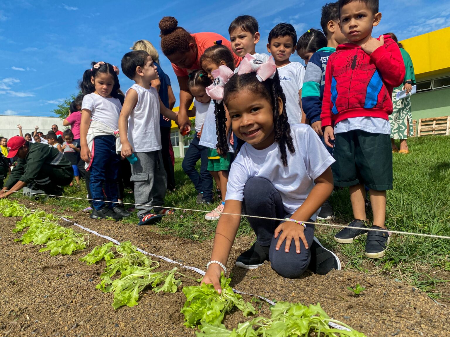 Prefeitura de Manaus implanta horta urbana em escola pública