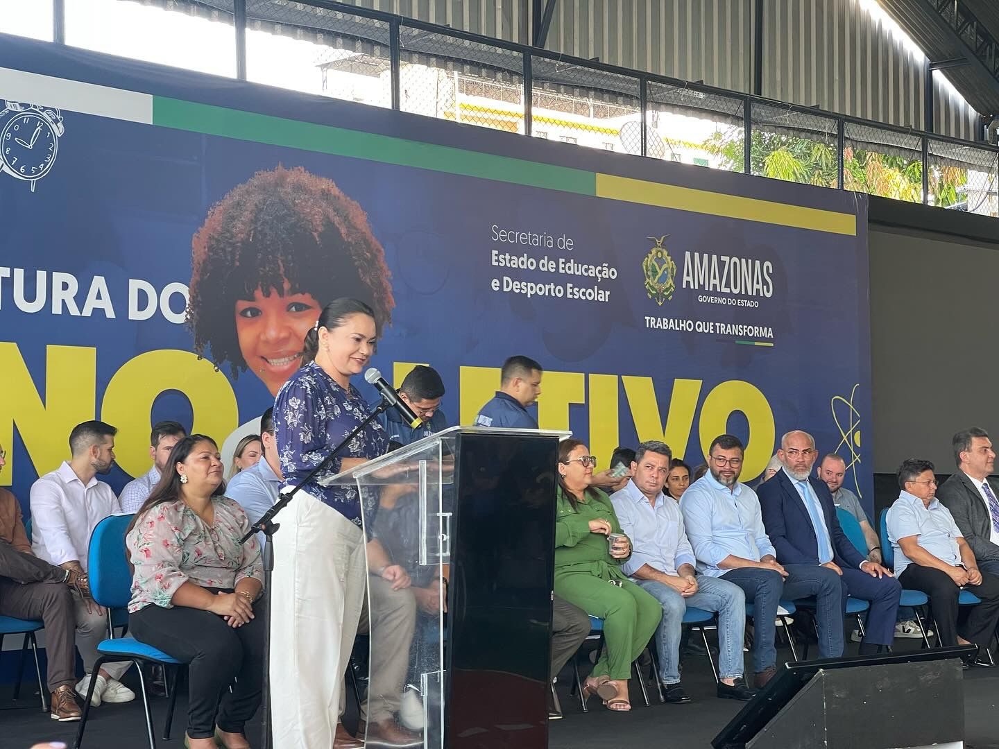 Jacqueline fortalece compromisso com a educação na abertura do ano letivo de 2024
