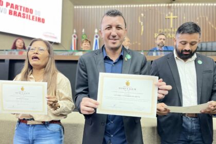 Sassá da Construção é homenageado na ALE-AM em celebração aos 44 anos do Partido dos Trabalhadores