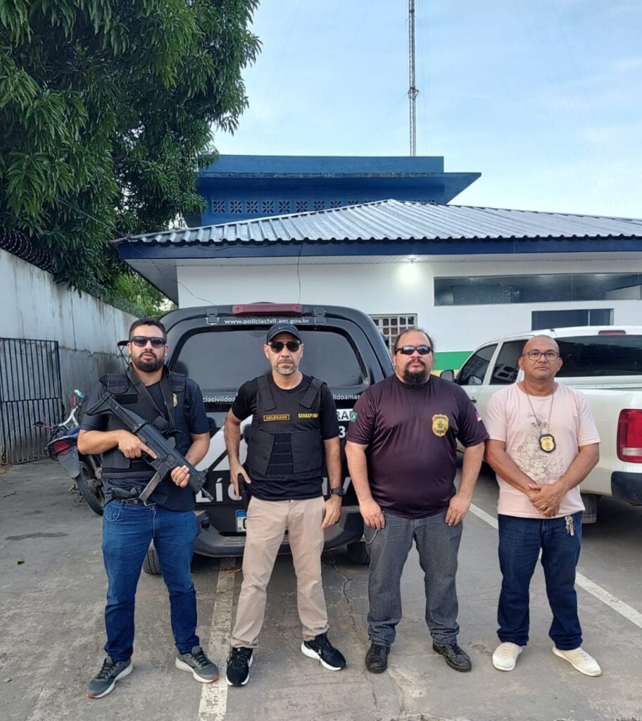 Policia Civil do Amazonas prende homem por ameaça familiares e vizinhos em Itapiranga