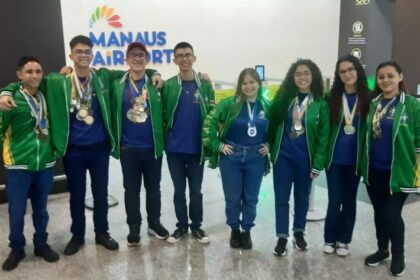 Alunos do Colégio Militar da PMAM embarcam para representar o Brasil na Olimpíada Internacional de Matemática