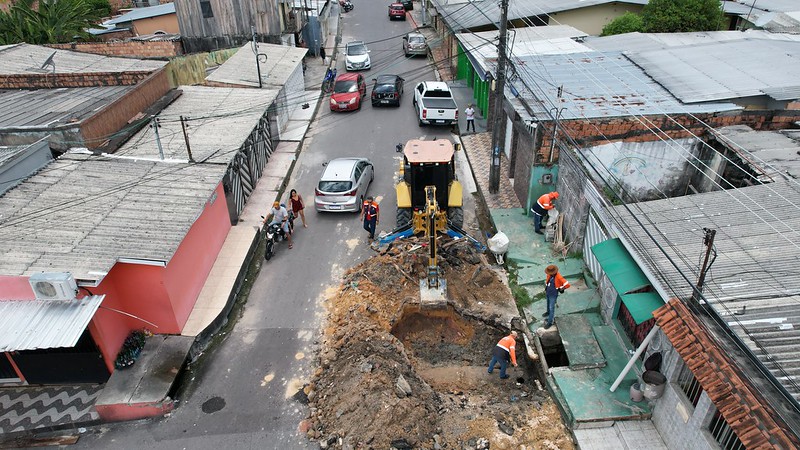 Prefeitura concentra atenção às redes de drenagem profunda