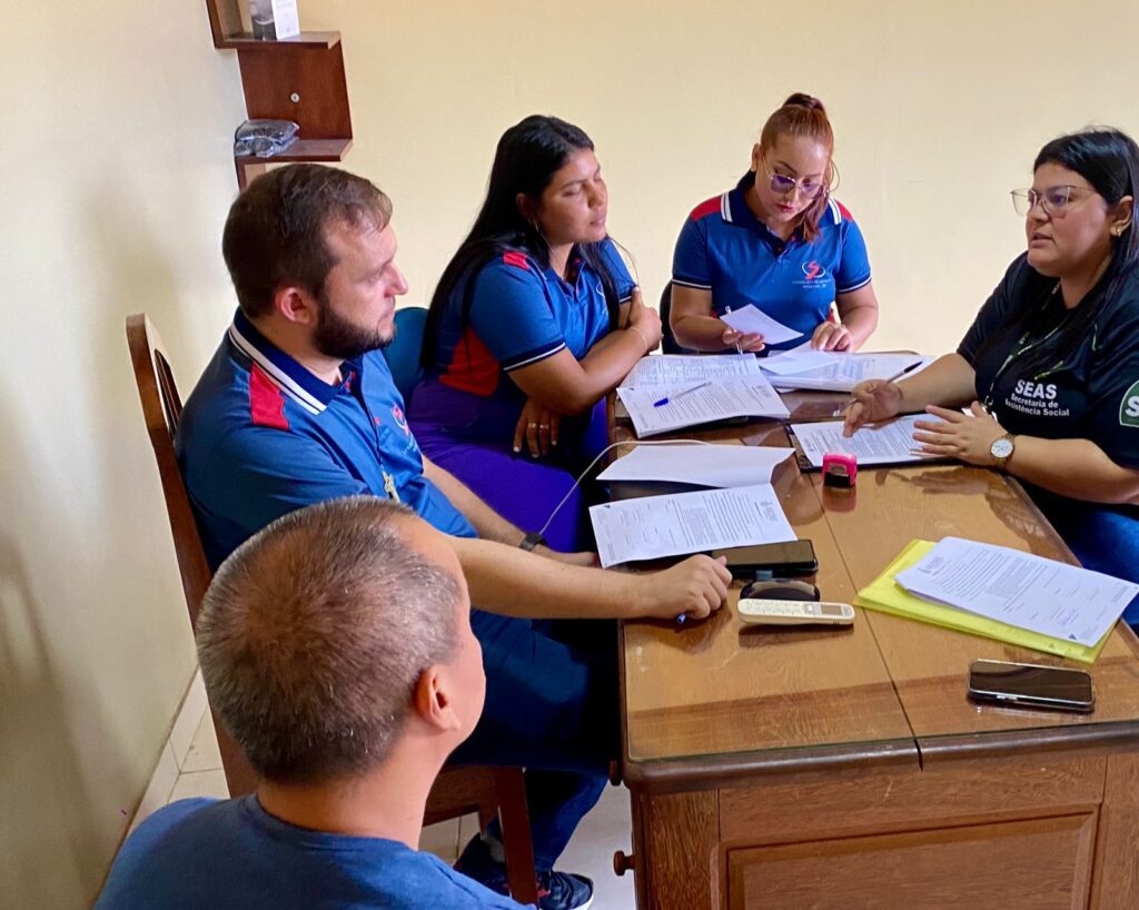 Seas faz visita de monitoramento de OSC que atua em Manicoré