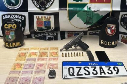 Protetor das Fronteiras: Em menos de sete horas, ações da SSP-AM resultam em apreensões de arma, munições e drogas