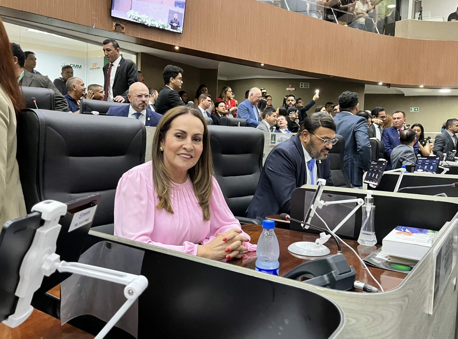 Glória Carratte reafirma compromisso com a população durante a abertura dos trabalhos da CMM