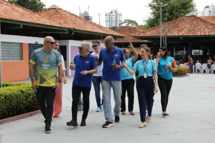 Comitê da Cidade Sul-Americana do Desporto visita Parque do Idoso