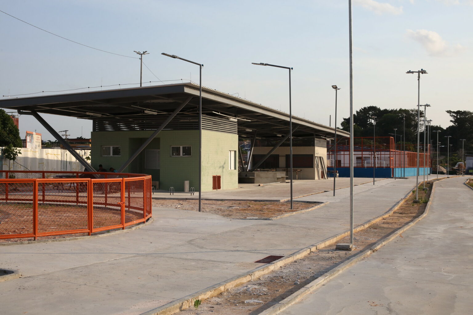 Obras no CAPs chegam a 75% de conclusão