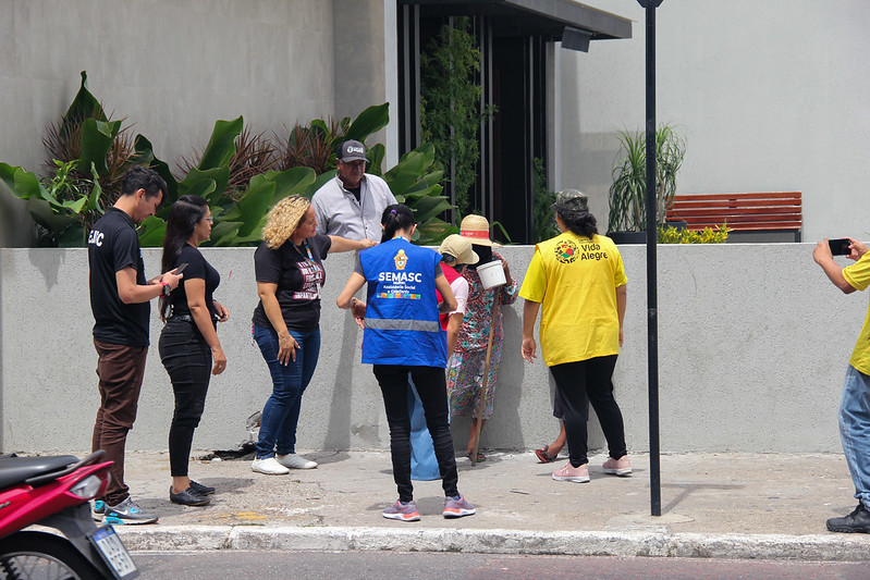 Prefeitura de Manaus, TJ-AM e parceiros realizam ação de combate ao trabalho infantil em pontos estratégicos da capital