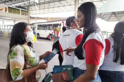 Prefeitura promove ação educativa sobre tuberculose no Terminal 3
