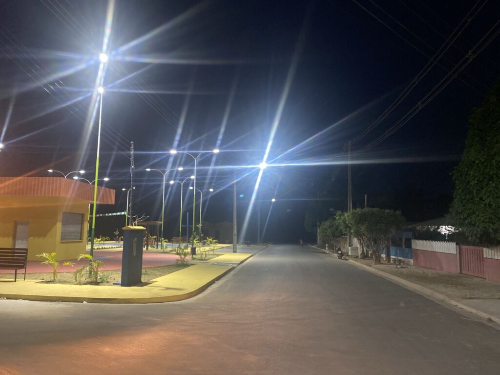 São Sebastião do Uatumã recebe implantação de iluminação em Led