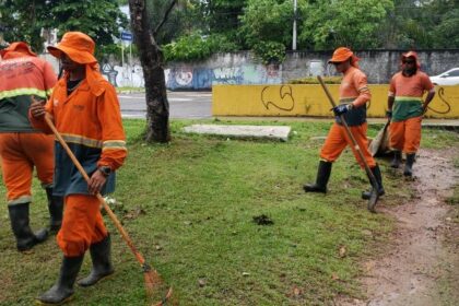 Prefeitura realiza grande ação de limpeza no bairro Japiim