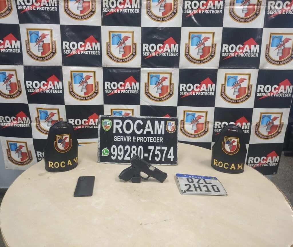 Dupla é presa pela Polícia Militar do Amazonas pelo crime de roubo no Jorge Teixeira
