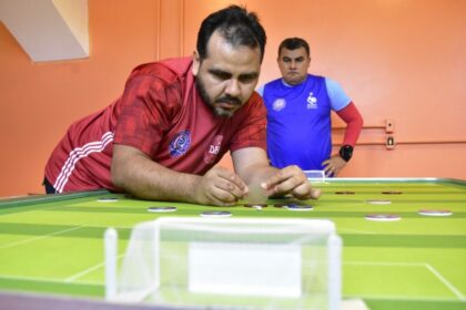 Atletas disputam 2ª etapa do Campeonato Amazonense de Tênis de Mesa neste fim de semana na Vila Olímpica