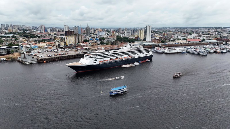 Com injeção de R$ 26 milhões, Manaus recebe três transatlânticos