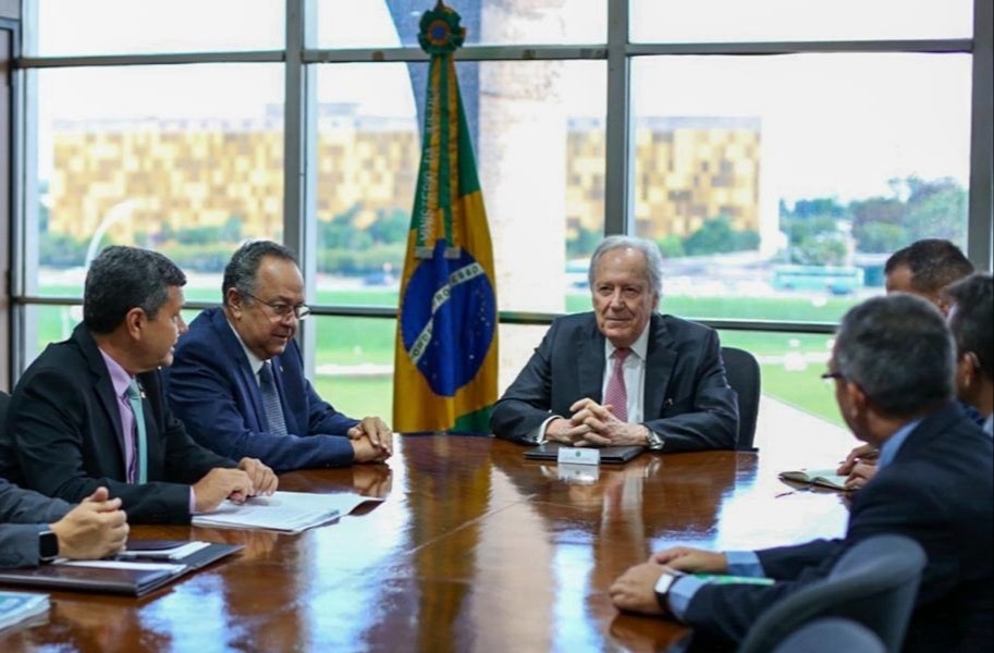 Em Brasília, deputado Dan Câmara e Ministro Lewandowisk reúnem para discutir sobre segurança pública